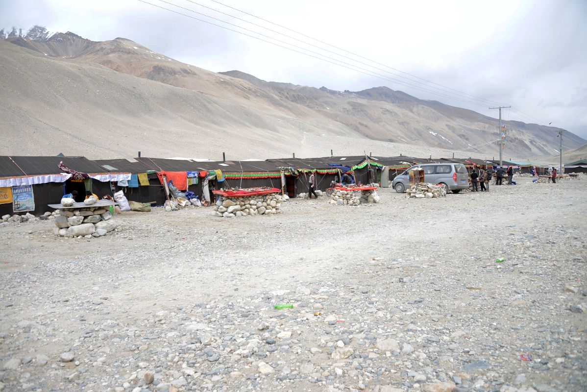 00A Tibetan Village On The Way From Rongbuk Monastery To Mount Everest North Face Base Camp In Tibet